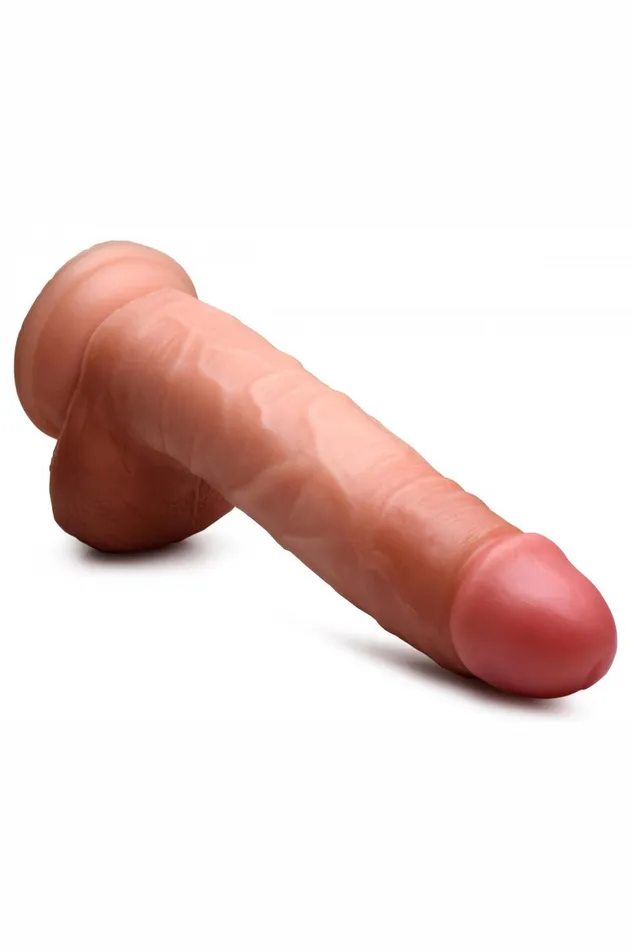 Dildos Sd JOCK 9 Inch Dong with Balls Flesh