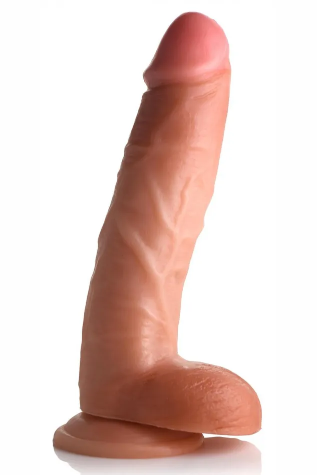 Dildos Sd JOCK 9 Inch Dong with Balls Flesh