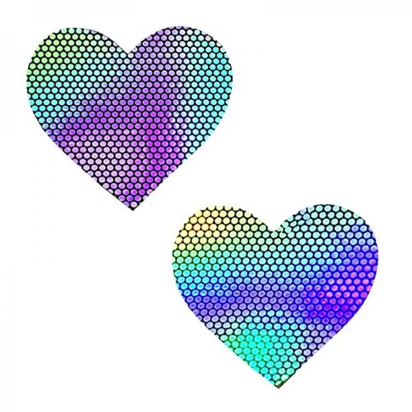 Neva Nude Anal Neva Nude Pasty I Heart U Holographic Set Of 6