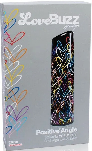Screaming O Vibrators LoveBuzz Positive Angle Multi Coloured