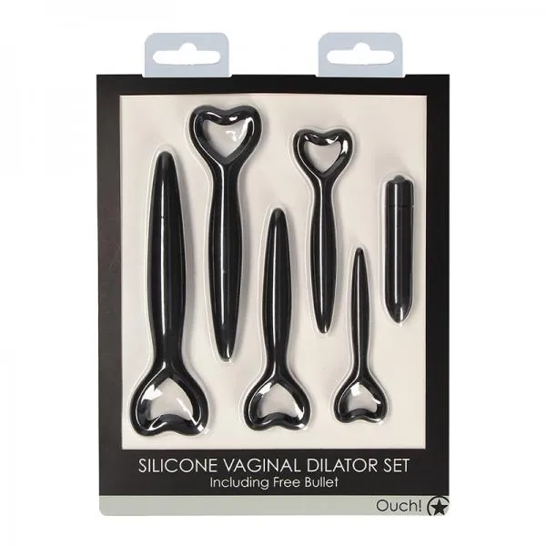 Shots Ouch Silicone Vaginal Dilator Set Female Sex Toys