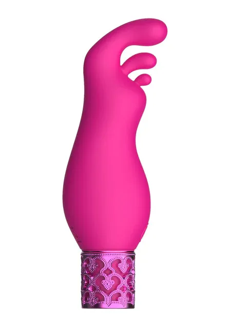 Shots Toys Royal Gems Rechargeable Silicone Bullet Exquisite Pink Female Sex Toys