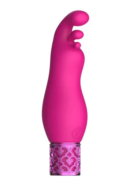 Shots Toys Royal Gems Rechargeable Silicone Bullet Exquisite Pink Female Sex Toys
