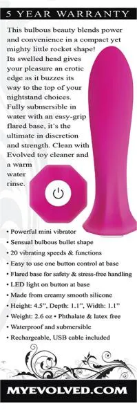 The Queen Pink Vibrator Evolved Vibrators The Queen Pink Vibrator Evolved Vibrators
