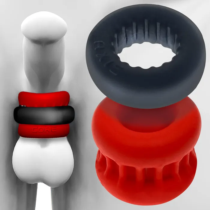 Oxballs Male Sex Toys Oxballs Ultracore Ballstretcher With Axis Ring