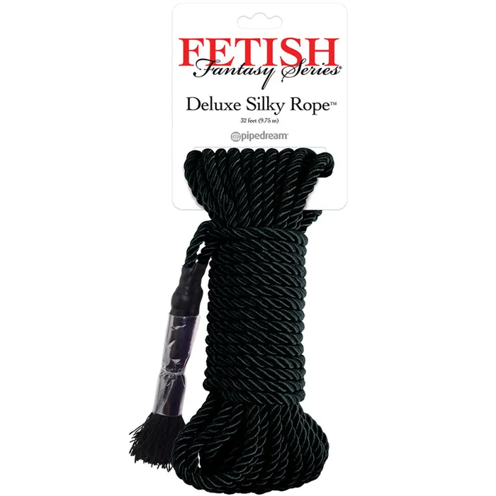 Pipedream Products Couples Pipedream Fetish Fantasy Series Deluxe Silk Rope 975 m 32 ft Black Pipedream Products Couples Pipedream Fetish Fantasy Series Deluxe Silk Rope 975 m 32 ft Black