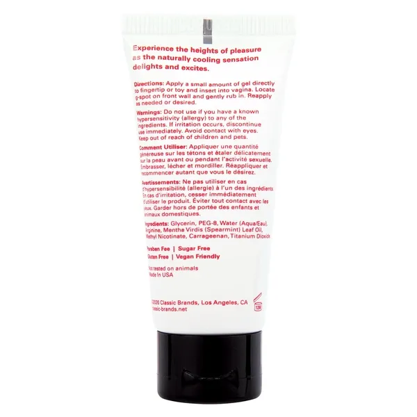 HAPPY GEE Cooling Pleasure Gel Cooling 5fl 15mL Jelique Enhancers