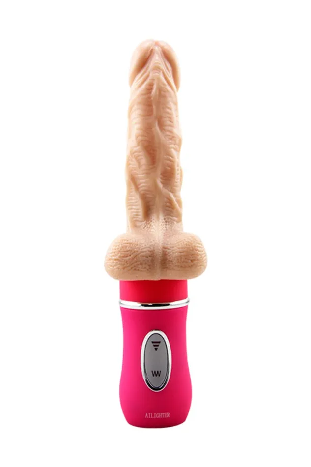 mysite Heated Dildo Thrusting G spot Sex Toy Women Vibrators