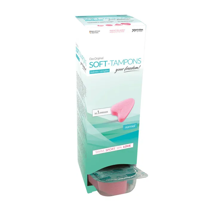 Stringless Original Soft Tampons 10 Pack Joy Division Male Sex Toys