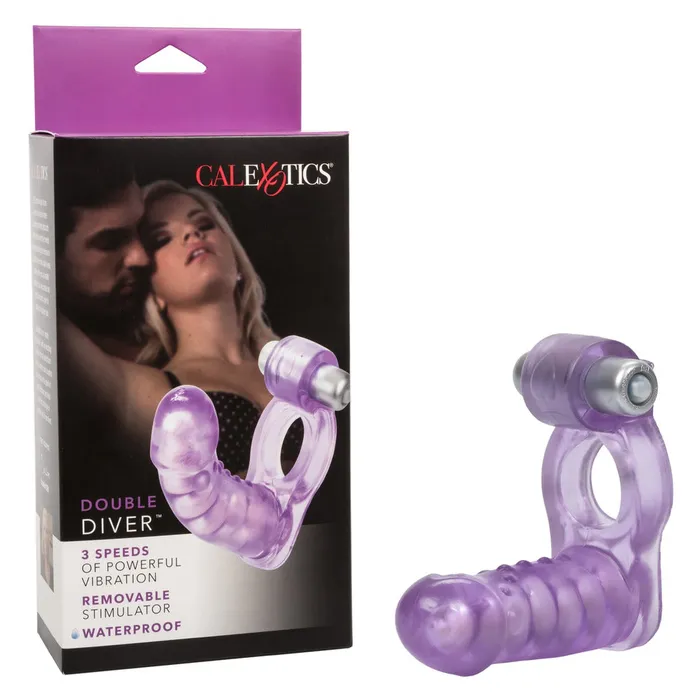 Double Diver Vibrating Duo Penetrator California Exotic Female Sex Toys
