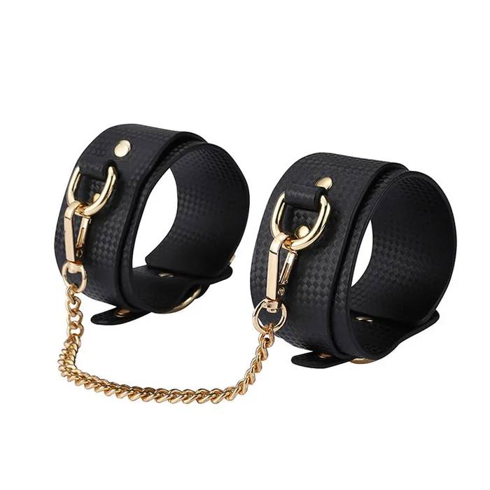 RY Luxury BDSM Fetish Bondage Kit 5 Pcs Black RYSC Couples