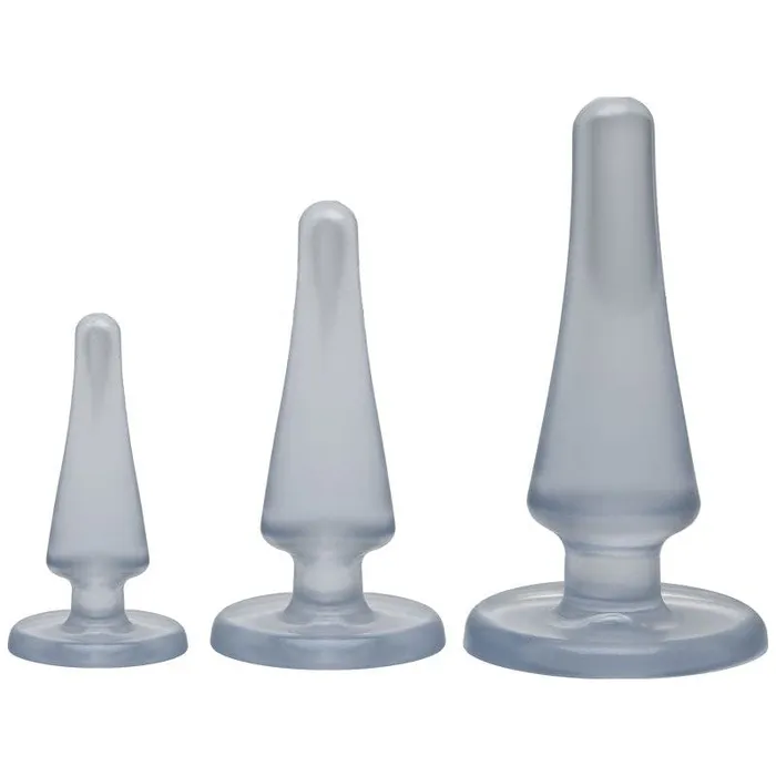 Anal Crystal Jellies Doc Johnson Crystal Jellies Anal Initiation Kit Clear