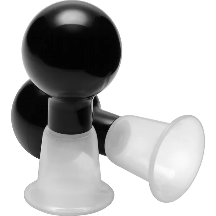 Anal Size Matters Size Matters See Thru Nipple Booster Pumps ClearBlack