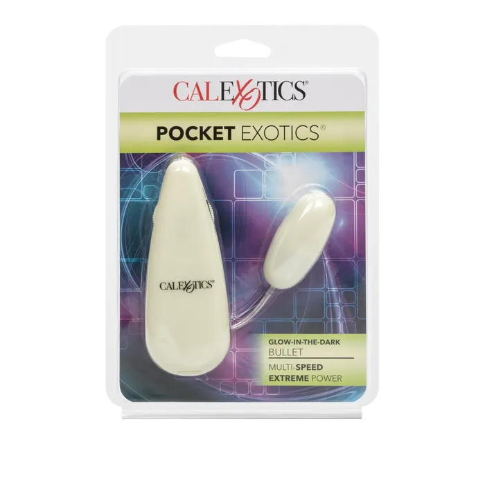 CalExotics Female Sex Toys Pocket Exotics GlowintheDark Bullet CalExotics Female Sex Toys Pocket Exotics GlowintheDark Bullet