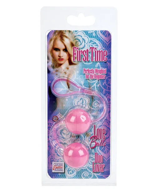 California Exotic Novelties Vibrators First Time Love Balls Duo Lover