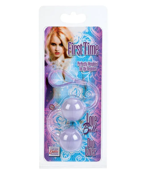 California Exotic Novelties Vibrators First Time Love Balls Duo Lover