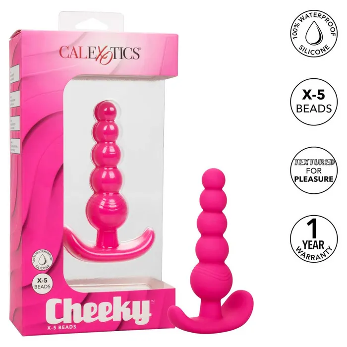 Cheeky X5 Beads Graduated Anal Probe CalExotics Anal