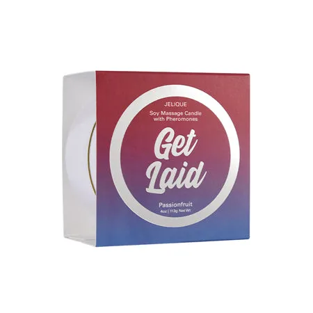 Couples Get Laid Pheromone Massage Candle Passion Fruit 4 oz113 g Classic Brands LLC Couples Get Laid Pheromone Massage Candle Passion Fruit 4 oz113 g Classic Brands LLC