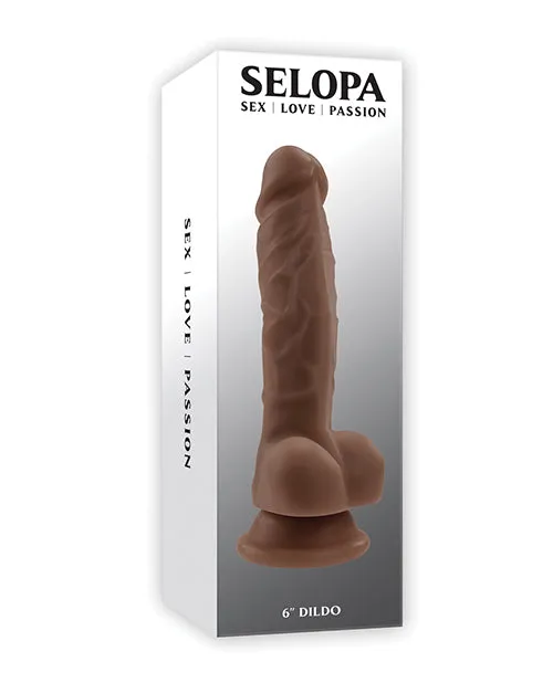 Dildos Evolved Novelties INC Selopa 6 Lifelike Dildo Dark