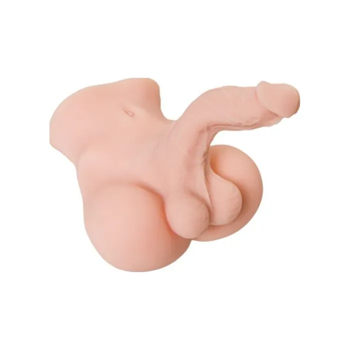 Juicy Juicy Long Schlong Manuel Penis Anal and Balls Torso Flesh Male Sex Toys