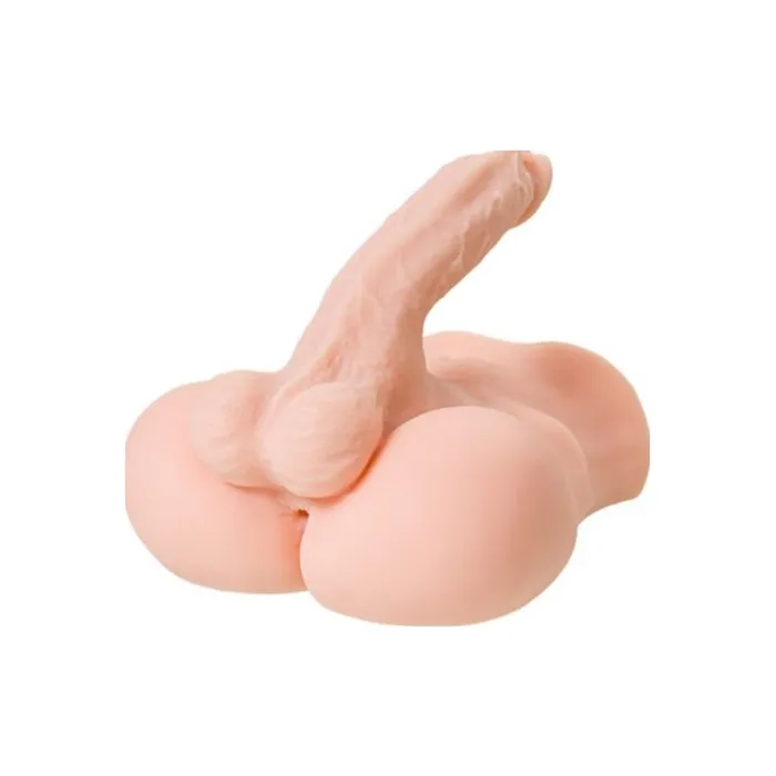 Juicy Juicy Long Schlong Manuel Penis Anal and Balls Torso Flesh Male Sex Toys