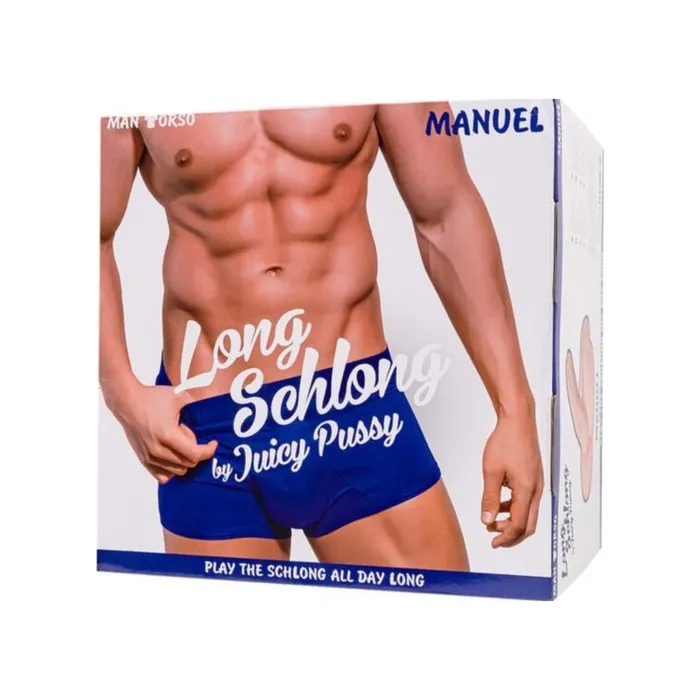 Juicy Juicy Long Schlong Manuel Penis Anal and Balls Torso Flesh Male Sex Toys