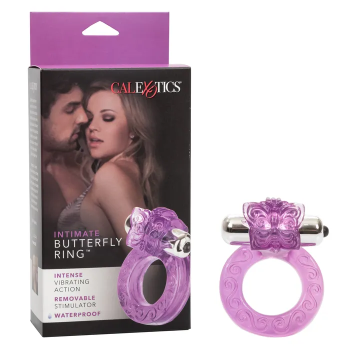 Male Sex Toys CalExotics Intimate Butterfly Ring