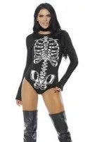 Male Sex Toys Forplay Long Sleeve Skeleton Bodysuit