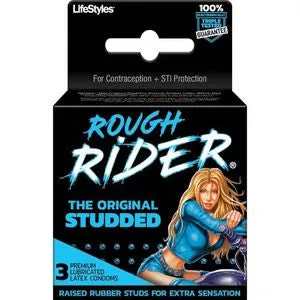 Male Sex Toys Williams Trading Rough Rider Original Studded Condoms