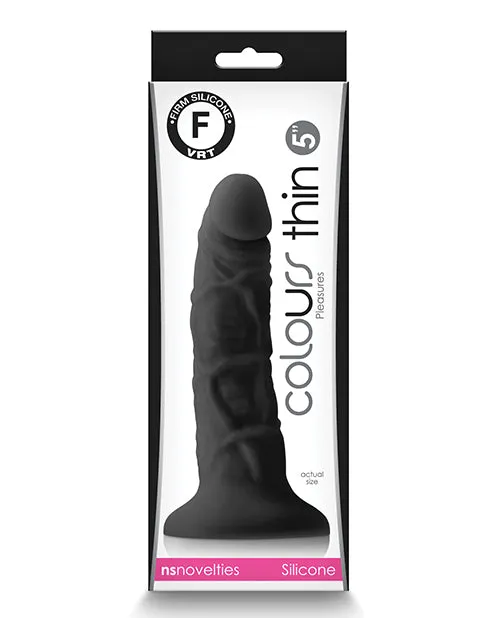 Ns Novelties INC Dildos Colours Pleasures 5 Thin Dildo
