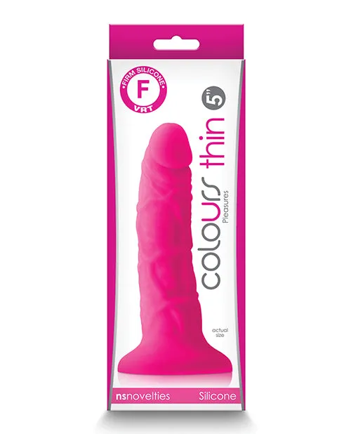 Ns Novelties INC Dildos Colours Pleasures 5 Thin Dildo