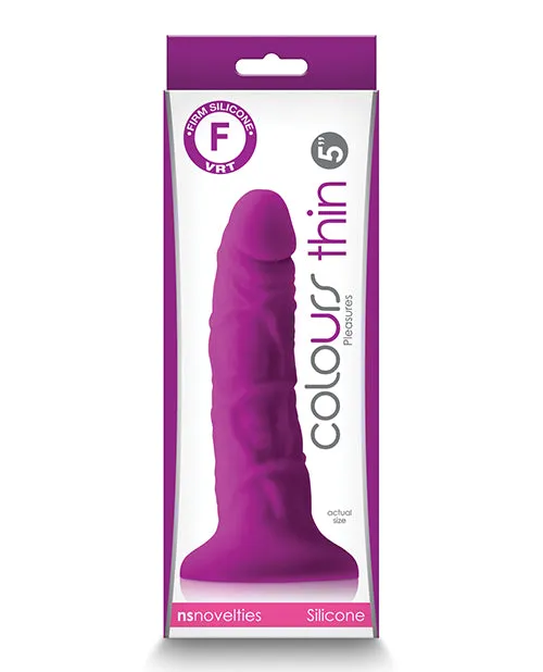 Ns Novelties INC Dildos Colours Pleasures 5 Thin Dildo