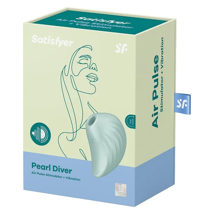 Satisfyer Pearl Diver Air Pulse Stimulator Vibrator Satisfyer Vibrators Satisfyer Pearl Diver Air Pulse Stimulator Vibrator Satisfyer Vibrators