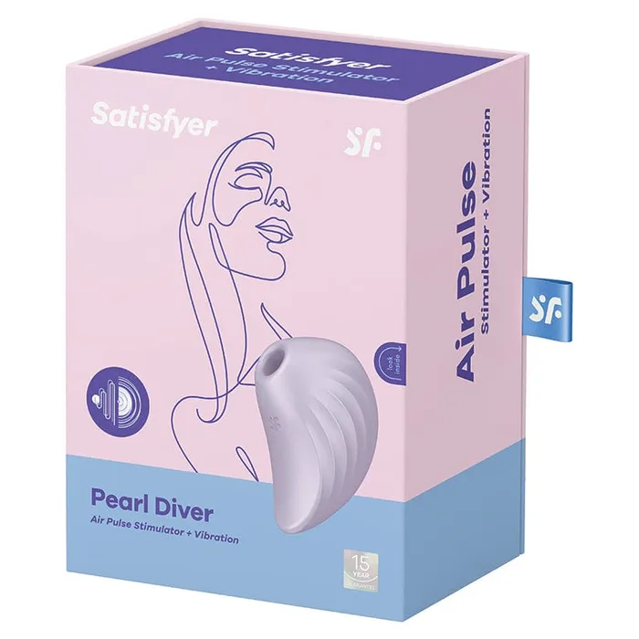 Satisfyer Pearl Diver Air Pulse Stimulator Vibrator Satisfyer Vibrators Satisfyer Pearl Diver Air Pulse Stimulator Vibrator Satisfyer Vibrators