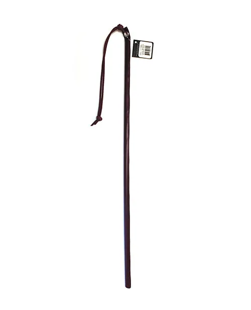 Spartacus 24 Leather Wrapped Cane Burgundy Spartacus Restraints