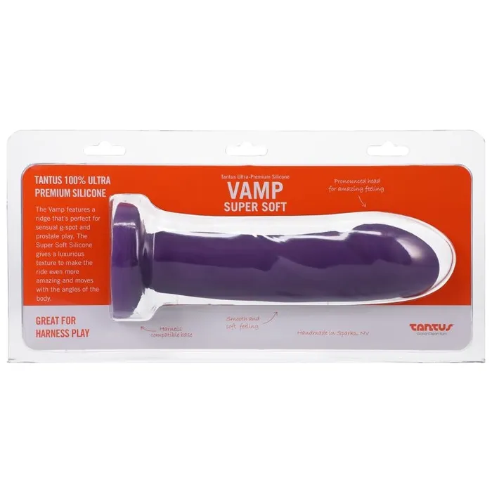 Tantus Dildos Vamp Soft Dildo Amethyst