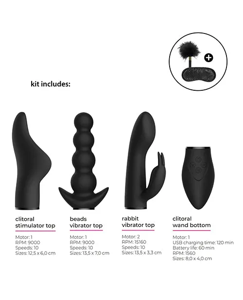 Vibrators Shots America LLC Shots Switch Pleasure Kit 6