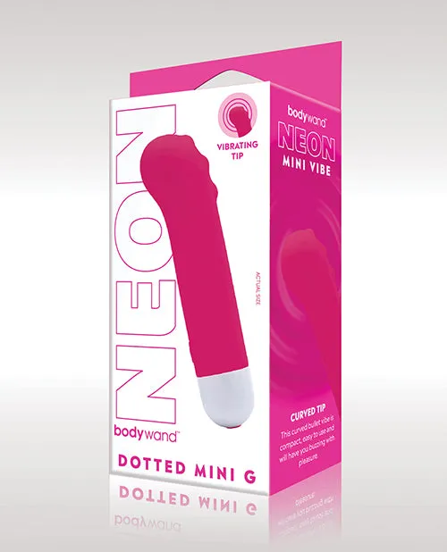 Vibrators Xgen Xgen Bodywand Neon Mini Dotted G Vibe Neon
