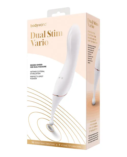 Xgen Bodywand Dual Stim Vario White Xgen Vibrators