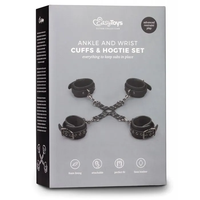 Easy Toys Dildos Hogtie wHand Anklecuffs