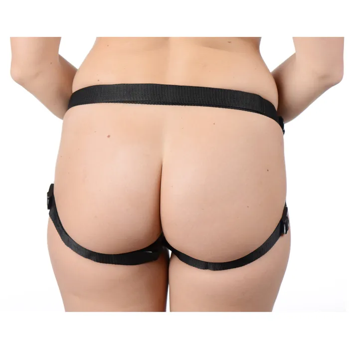 Female Sex Toys XR Brands Strap On With Vibrator Pouch