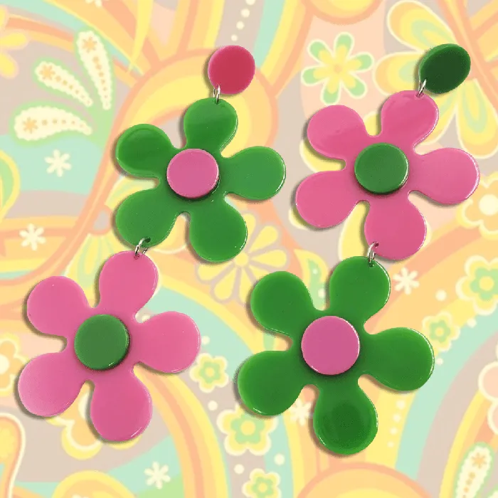 Male Sex Toys Flower Power Earrings The Kinky Peach