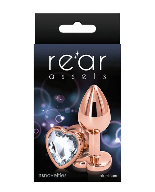 Ns Novelties INC Anal Rear Assets Rose Gold Heart