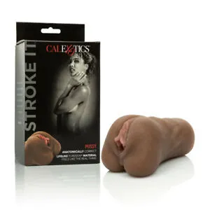 Cal Exotics Male Sex Toys Stroke It Pussy Realistic Stroker Brown