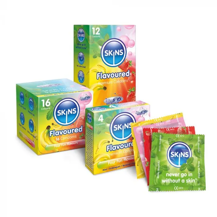 NNN Retail Ltd Skins Condoms Flavoured Vibrators