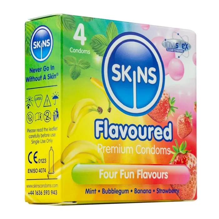 NNN Retail Ltd Skins Condoms Flavoured Vibrators
