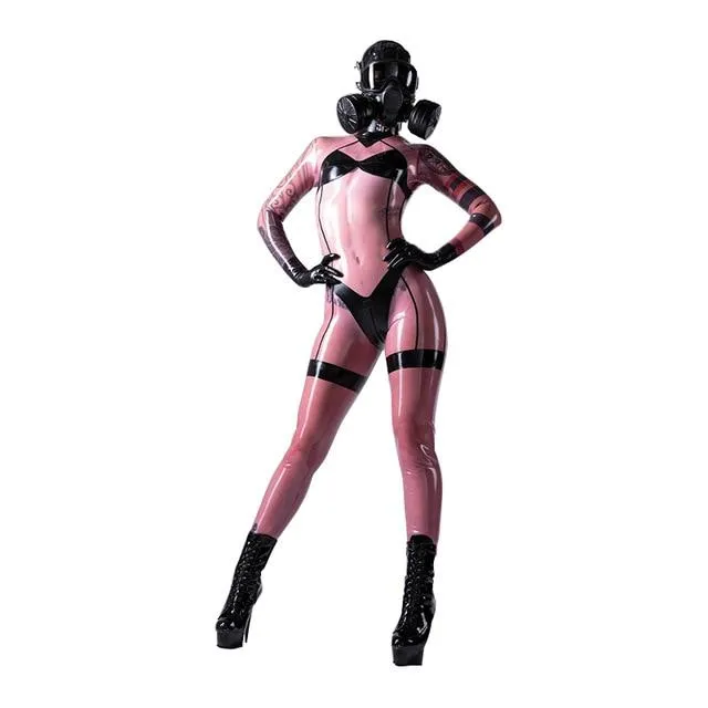 Own Pleasures Vibrators Latex Sexy Bodysuit 15 Types S to XXL