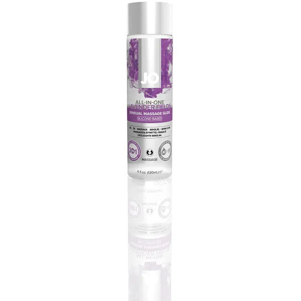 System JO Couples JO AllInOne Sensual Massage Glide Lavender 4 oz