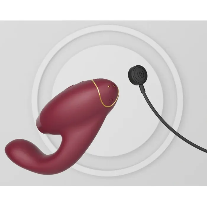 Womanizer Female Sex Toys Womanizer Duo 2 Rechargeable Silicone GSpot and Clitoral Stimulator