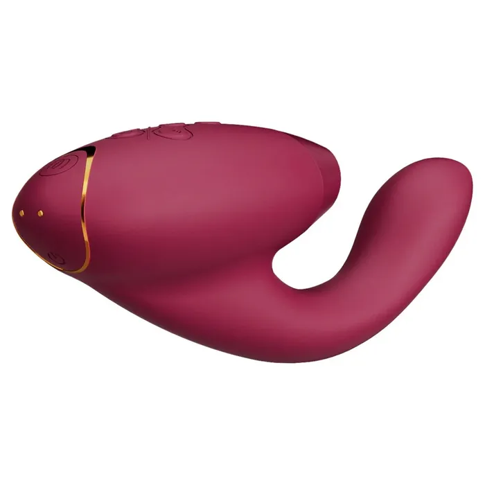 Womanizer Female Sex Toys Womanizer Duo 2 Rechargeable Silicone GSpot and Clitoral Stimulator